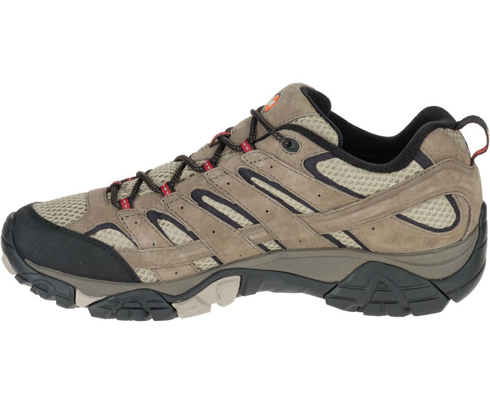 Tenis Homem - Merrell Moab 2 Waterproof Wide Width - Marrom - WSE190635